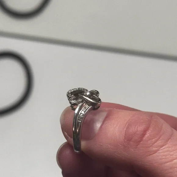 SILVER/ROSE GOLD RING - Picture 3 of 6